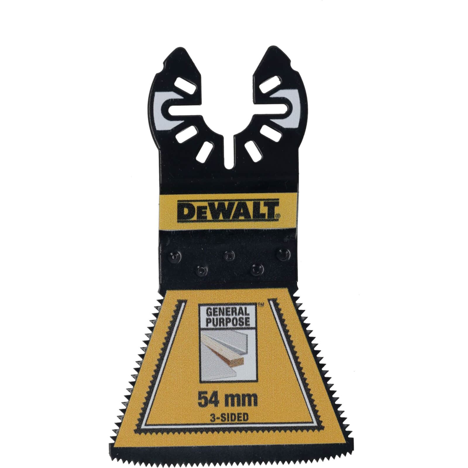 Dewalt DT20773 54mm 3 Edge Bi-Metal OIS Oscillating Multi Tool Blade 53mm Pack of 1
