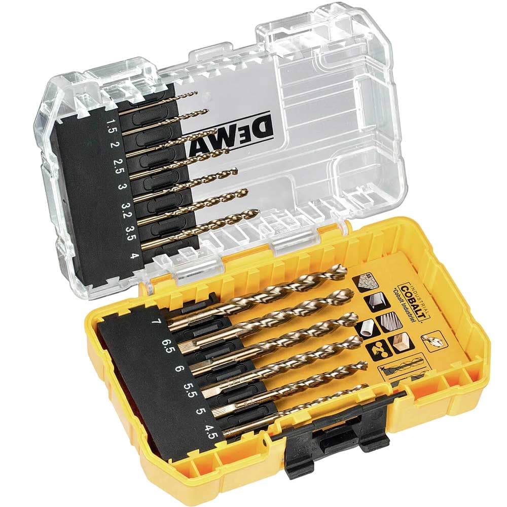 DeWalt 13 Piece HSS E Cobalt Drill Bit Set