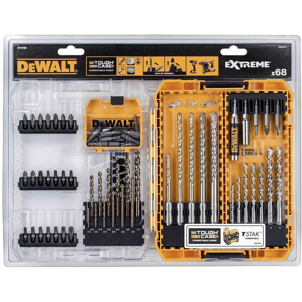 DeWalt 68 Piece FlexTorq Drill and Screwdriver Bit Set