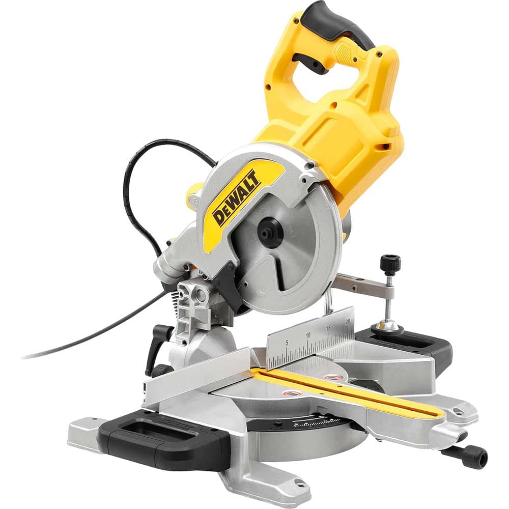 DeWalt DWS777 XPS Sliding Compound Mitre Saw 216mm 240v