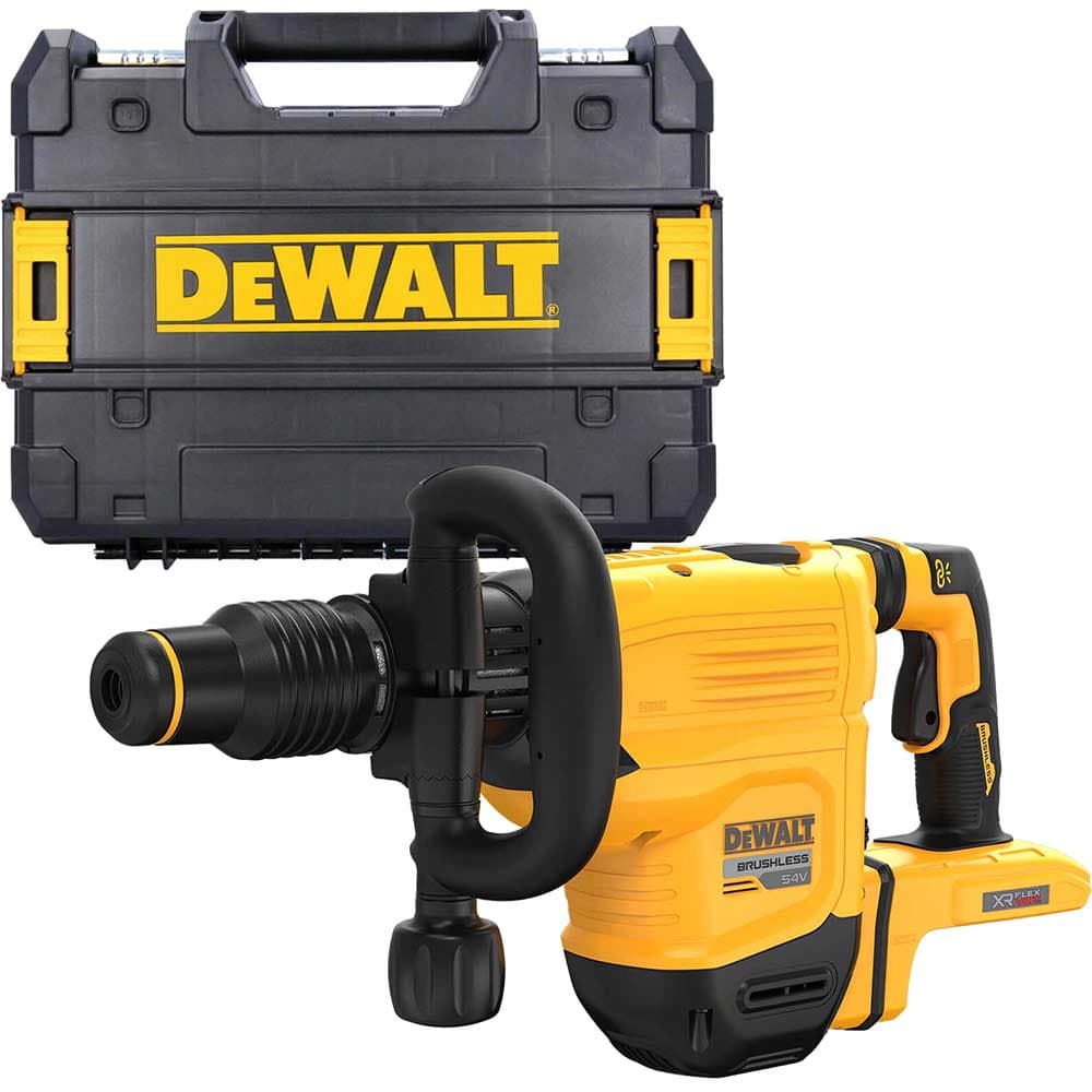 DeWalt DCH832 54v XR Cordless Flexvolt SDS Max Dedicated Chipping Hammer No Batteries No Battery Charger Case