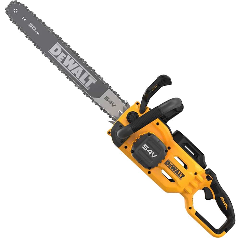 DeWalt DCMCS575 54v XR Cordless FLEXVOLT High Powered Chainsaw 500mm 1 x 9ah Li-ion Battery Charger