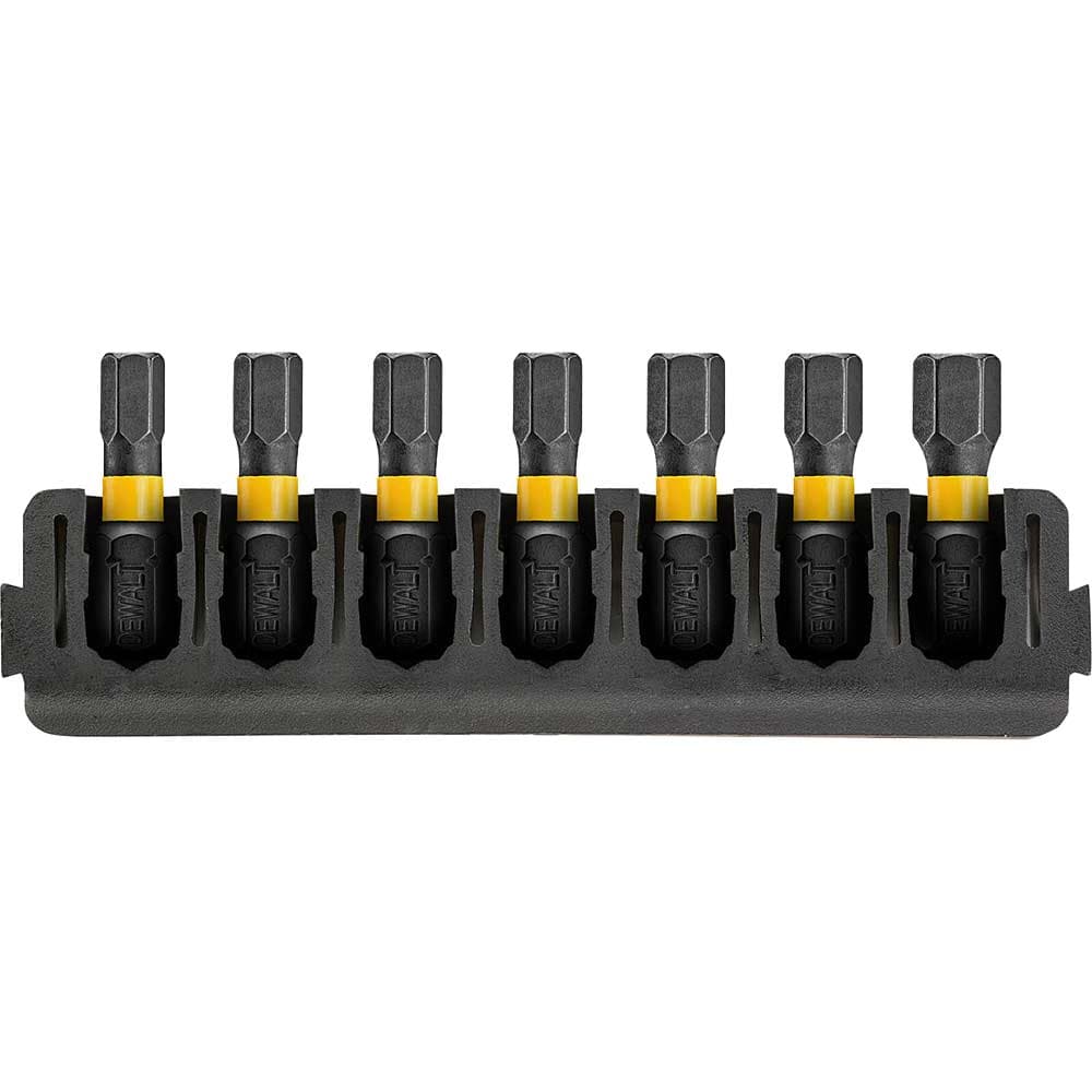 DeWalt 7 Piece FlexTorq Hexagon Screwdriver Bit Bar Set