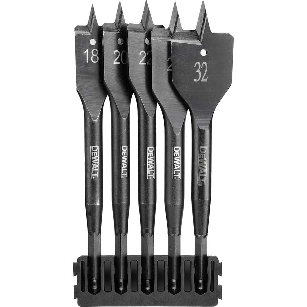 DeWalt 5 Piece Extreme Flatwood Drill Bit Bar Set