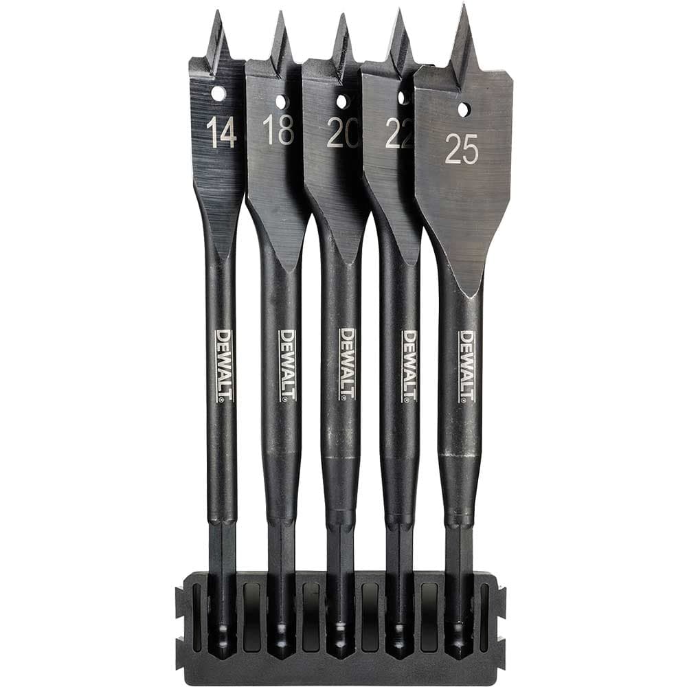 DeWalt 5 Piece Extreme Flatwood Drill Bit Bar Set