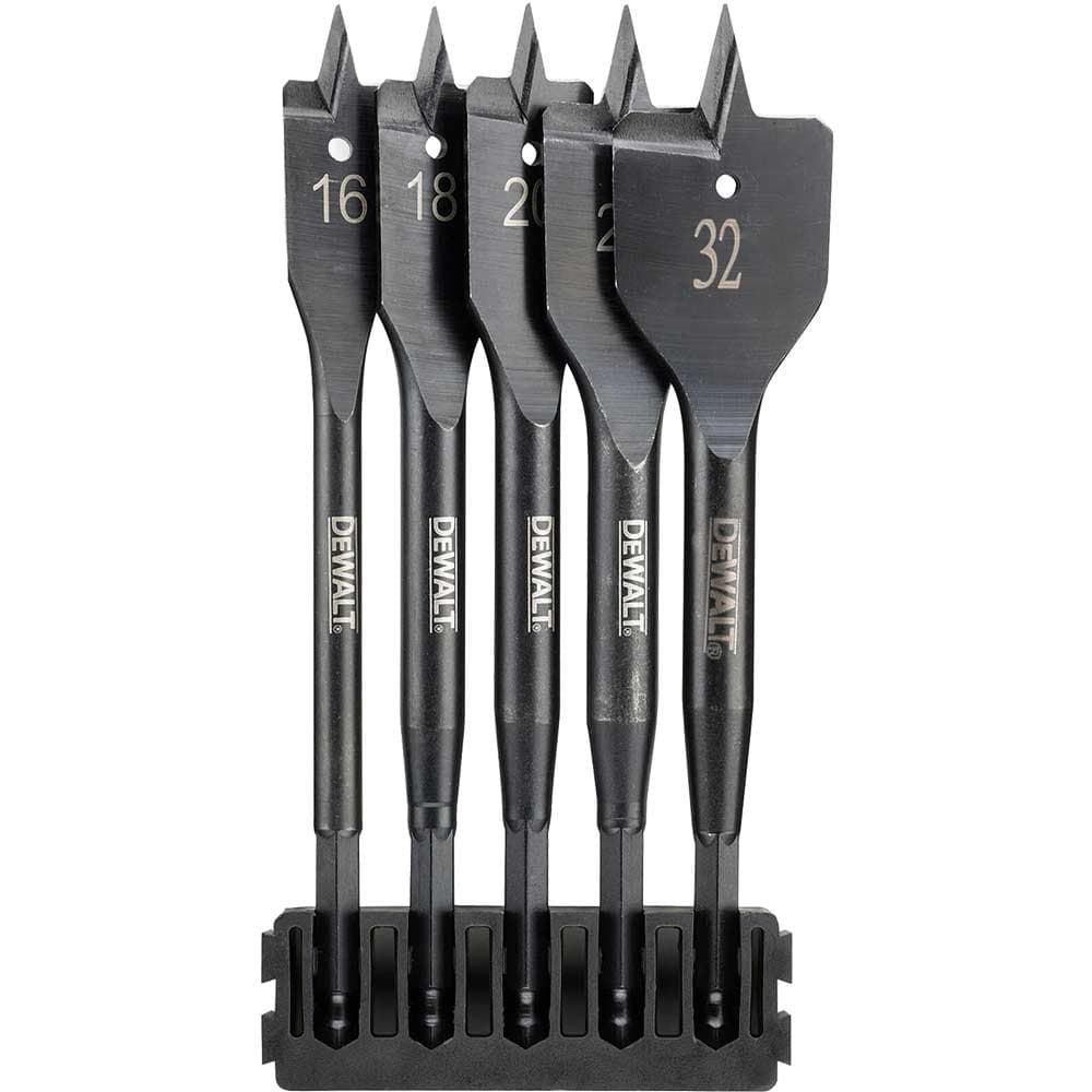DeWalt 5 Piece Extreme Flatwood Drill Bit Bar Set