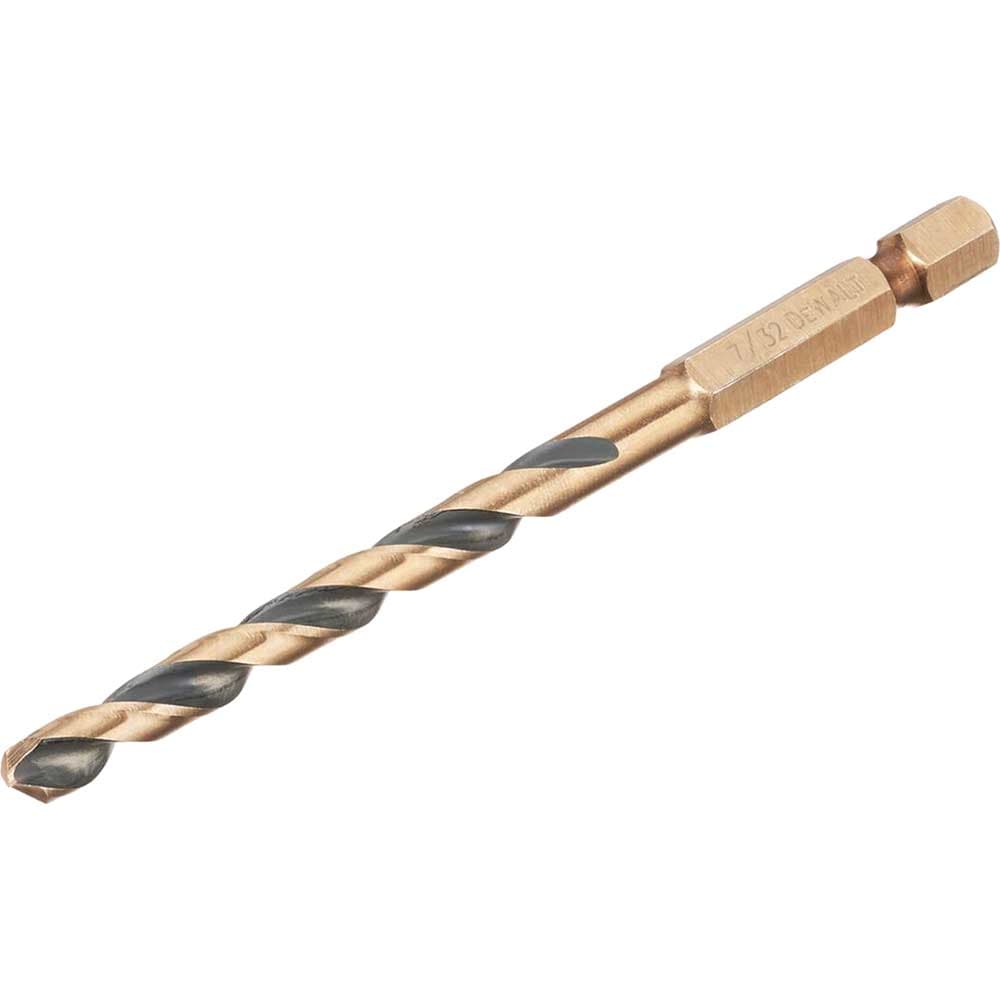 DeWalt Black and Gold Hex Impact HSS Drill Bit 5mm Pack of 1